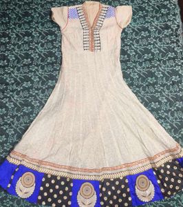 Embroidered Anarkali Dress Set