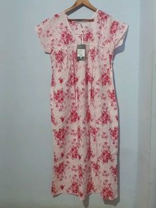 Floral Pink Nighty - Comfy &amp; Cute!