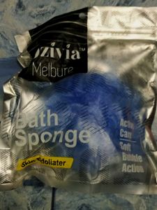 Oziva Bath Sponge - New in Package and hair comb