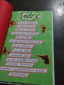 practical file For Physical Education Class 12