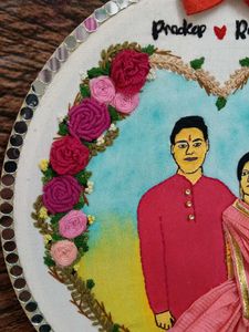 Coustimse Anniversary Hoop