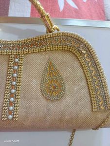 Golden Wedding Bag