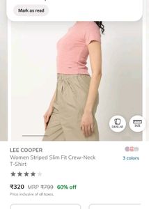 Striped H&amp;M Tee