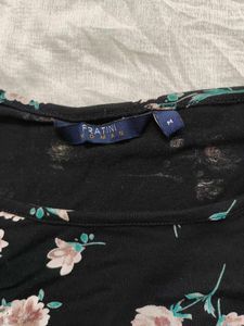 Westside Floral Print Top