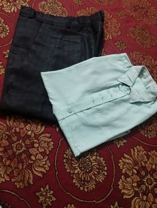 men's formal set ( pant &shirt) watch free.