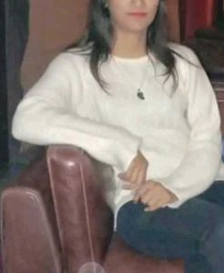 White Knit Sweater 😮