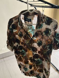 Floral Print Casual Shirt