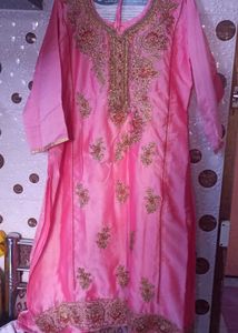 💕Pink Festive Or Party Wear Suit