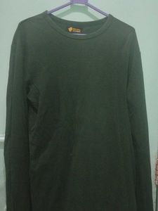 Olive Green Long Sleeve Tee