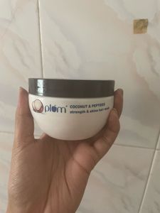 Plum Coconut &amp; Peptide Strength &amp; Shine Hair Mask