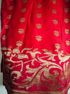 Pure Soft Tussar Silk With Designer Blouse