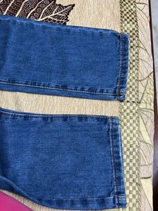 Women’s Blue Distressed Jeans Waist 30inch