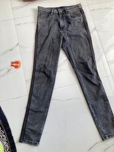 Stylish Grey Denim Jeans