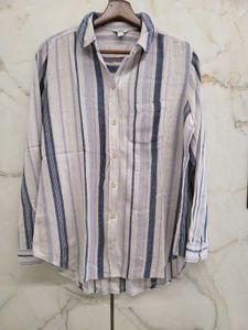 Striped Button Down Shirt