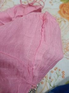 Pink Embellished Blouse