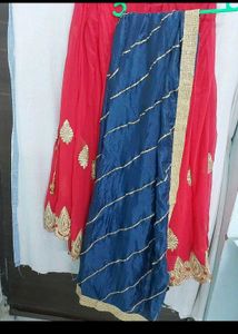 Red Embroidered Lehenga Choli