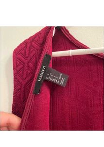 Forever 21 Burgendy Dress