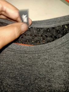 MAX Black Casual T Shirt