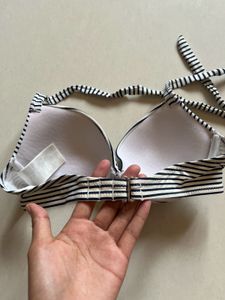 Striped Bikini Top