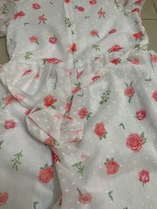 Kids Floral Frock (6-8)