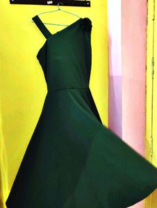 Bottle Green Dress