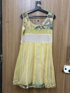 Shimmer Mesh Boho Frock Kurta