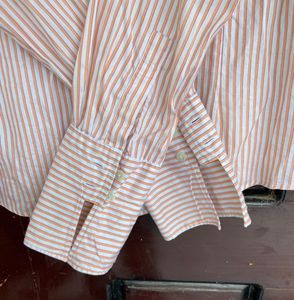 Orange Striped Shirt
