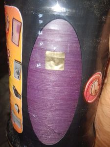 Purple Kite Flying  Trade Original  Ktc Fighter