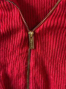 Calvin Klein Cherry Cardigan