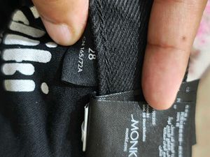 Black Balloon  Leg Denim Jeans