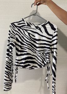 Zebra Print Urbanic Top