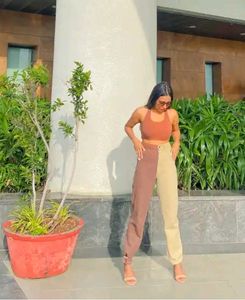 Rust Halter Neck Top