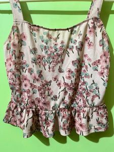 Floral Print Tank Top