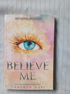Believe Me by Tahereh Mafi