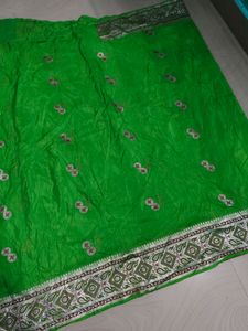 Pure Silver Pattu Old Saree