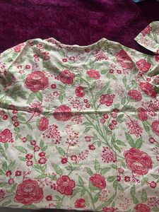Floral Print Kurta