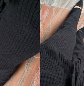 Classy Black Woolen Pant
