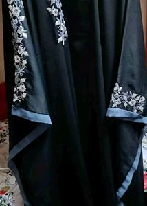 Elegant Embroidered Abaya