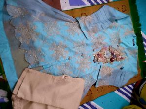 Elegant Embroidered Kurta Set
