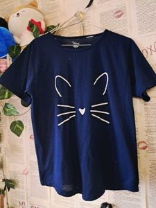 Cute Cat Graphic Tee
