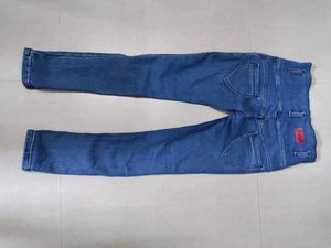 High Waist Blue Denim Jean