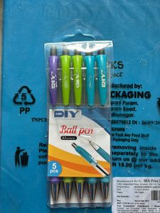 5 Subject Notebook, Tictac Ball Pen Sets- 10nos