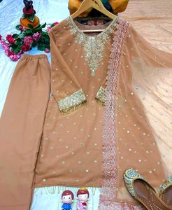 New Stayle Beautiful Women Dress Inpoted Pakistani