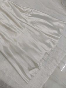 Elegant Ivory Dress with Lace Detail