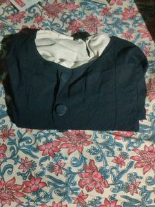 Nevy Blue Crop Top
