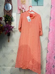 Beautiful Peach Kurti