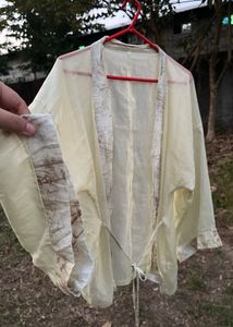 Sheer Kimono Style Cover-Up