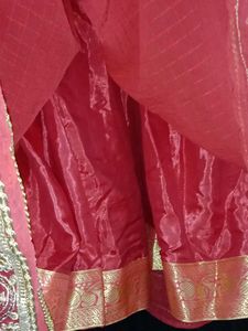 Elegant Red Gown with Rose Flowers