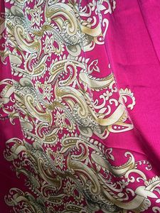 Rose (Pink) Printed Imported Fabric