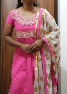 Candy Pink Churidar